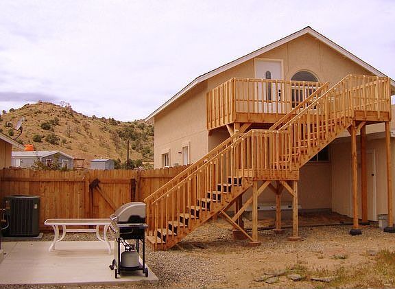 Back deck/storage loft