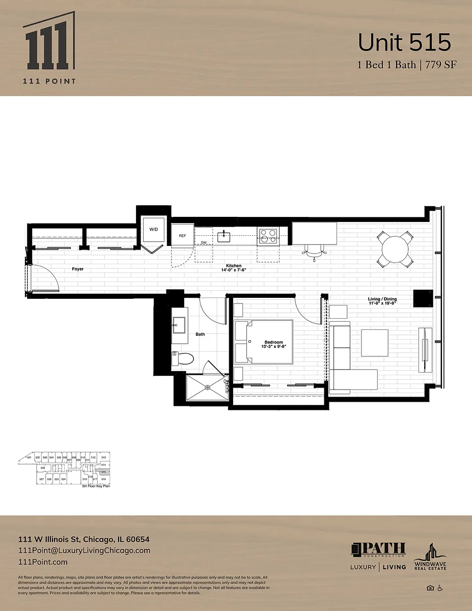 Floor plan 515