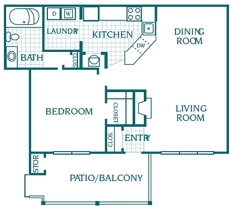 Floor plan A1