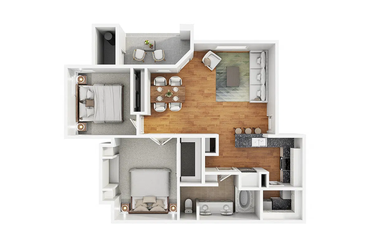 Floor plan 2A1