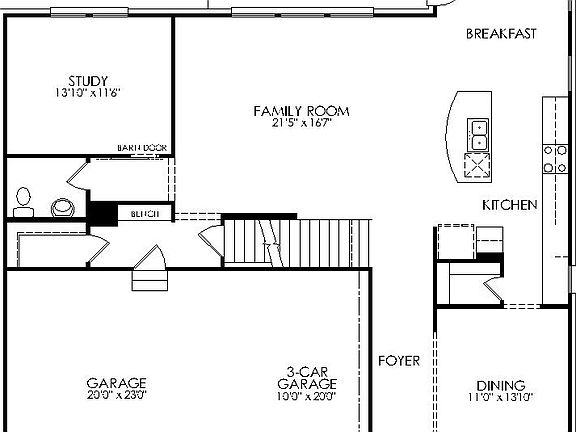 floor plan main level