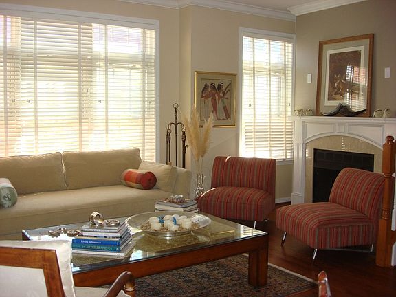 Generous Living Room w/2nd Gas Fireplace