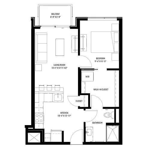 Floor plan Hiawatha
