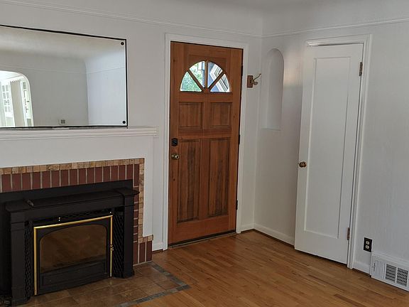 Front door from living room