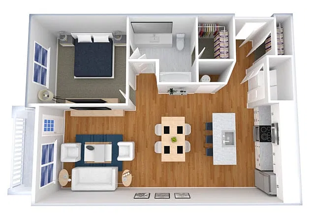 Floor plan A4-G