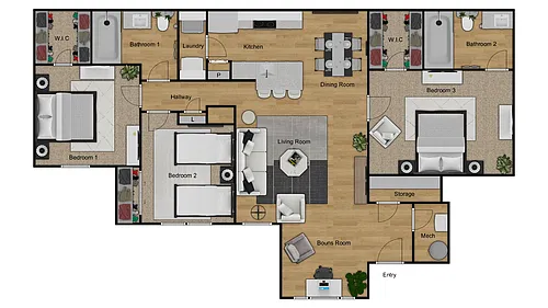 Floor plan 3X2