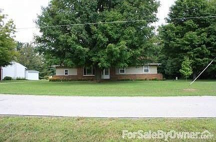 A view of the front of the property from the road.