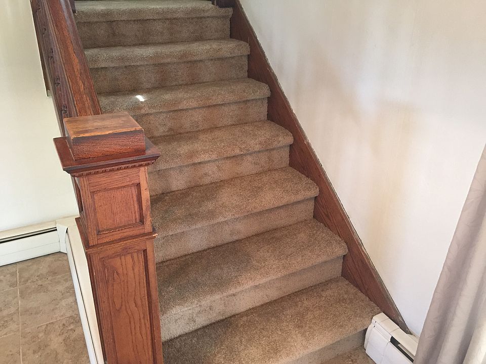 stairway with new carpeting!