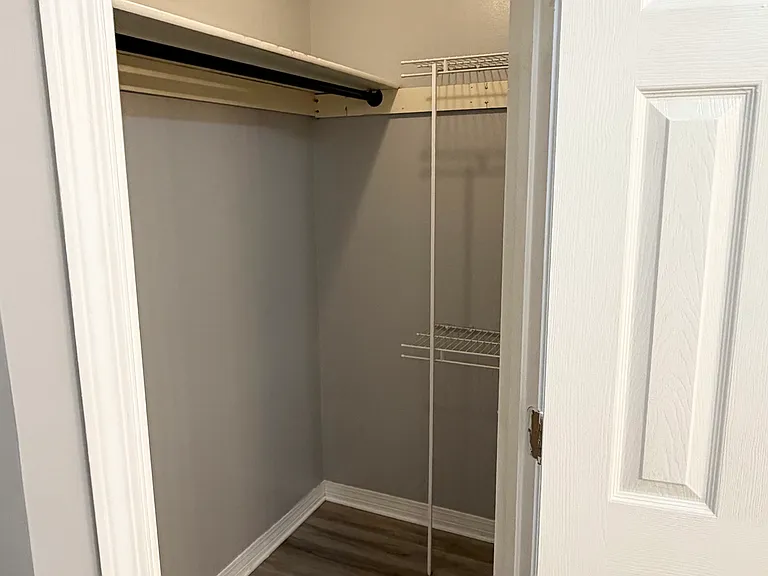 Master second walk-in closet