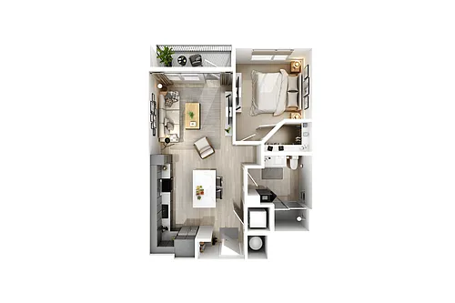 Floor plan A13