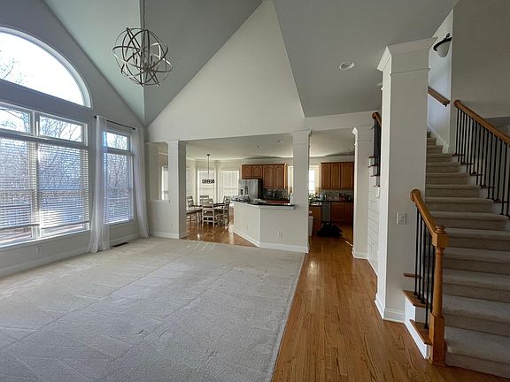 Inside living room open floor plan