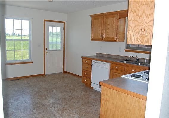 Kitchen from living room