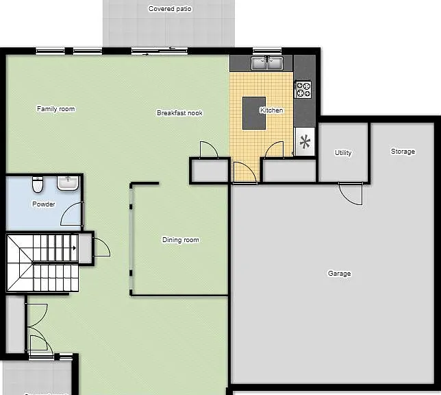 Buffalo Soldier Acres FGO Housing Level 1- Luxury Vinyl Plank flooring throughout, formal dining room, 2 living areas, spacious kitchen with stainless steel appliances and half bath. Attached 2 car garage.