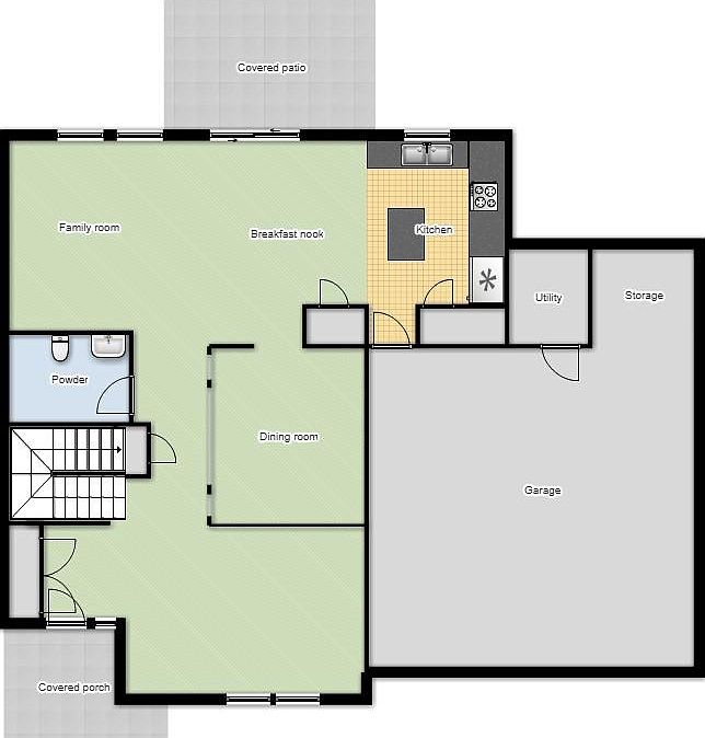 Buffalo Soldier Acres FGO Housing Level 1- Luxury Vinyl Plank flooring throughout, formal dining room, 2 living areas, spacious kitchen with stainless steel appliances and half bath. Attached 2 car garage.