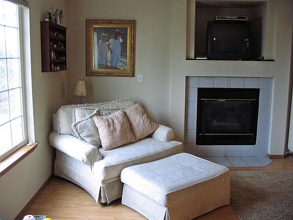 Large open family room