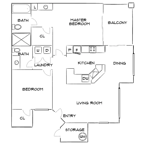 Floor plan Design 2A