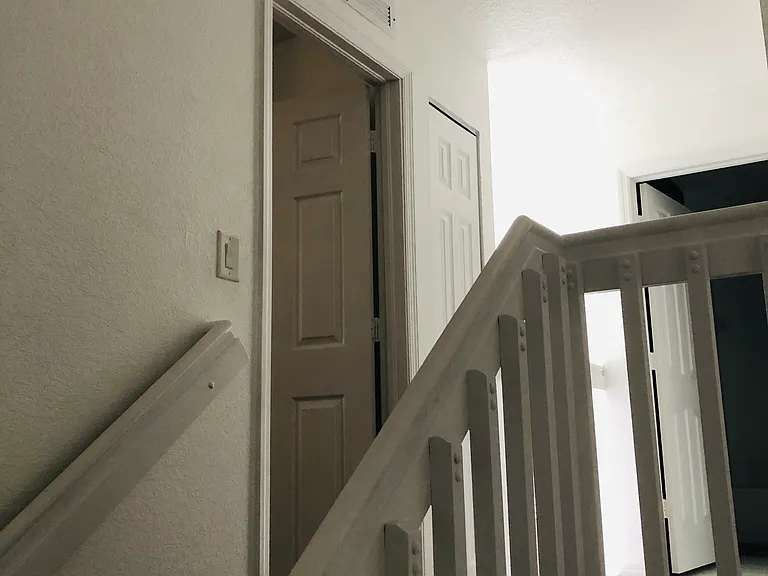 Up stairs