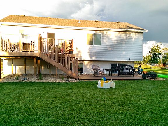 Rear (before fence)
