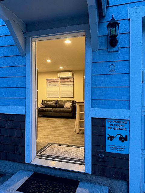 View in from the front door