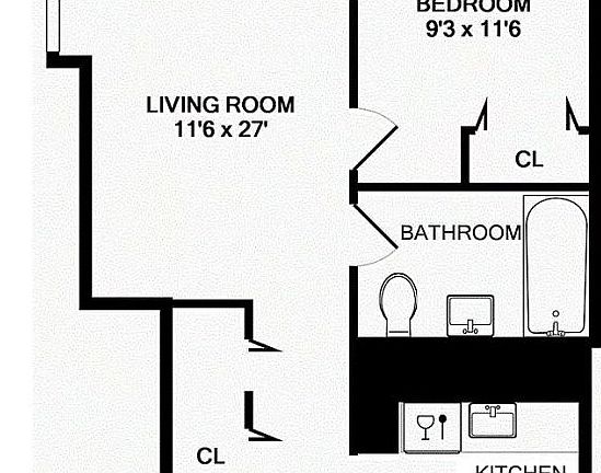 2nd image of 100 W 39th St APT 37E