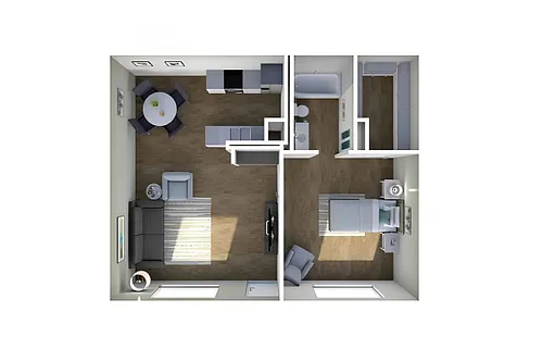 Floor plan Bonham