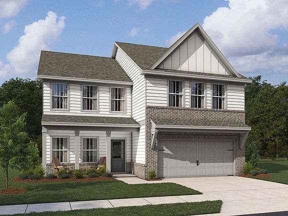 Rendering is for illustrative purposes. Actual exterior selections may vary by homesite.