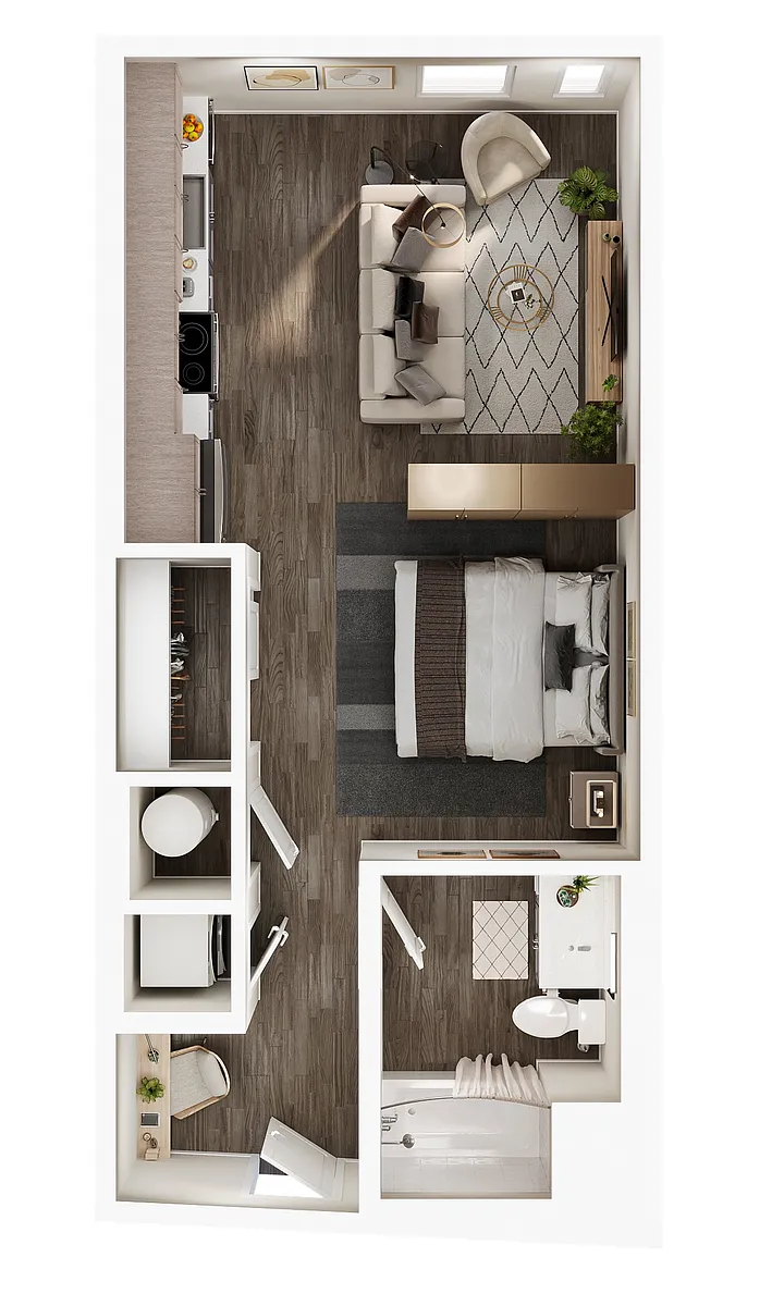 Floor plan Via