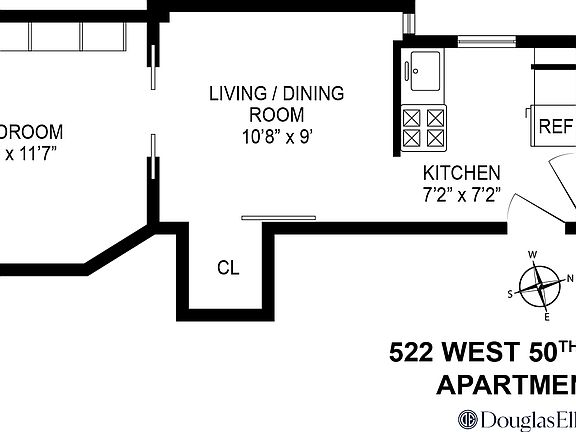 2nd image of 522 W 50th St APT E4