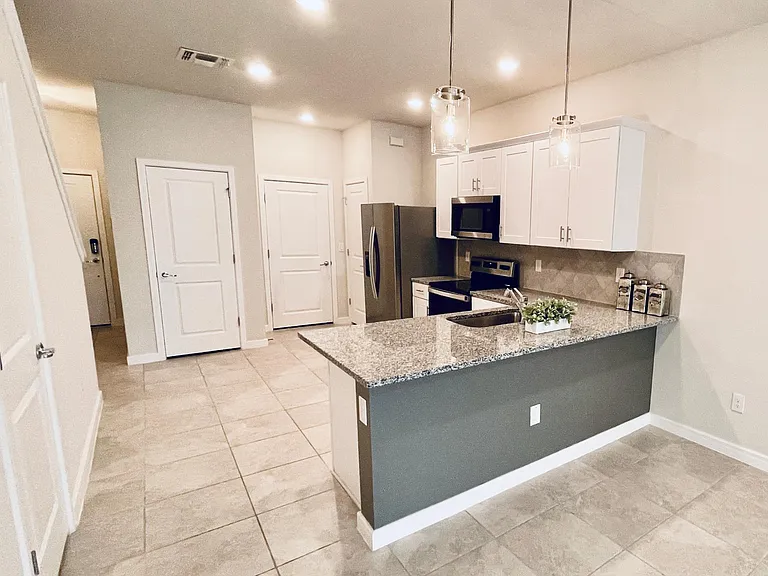 Room for counter seating