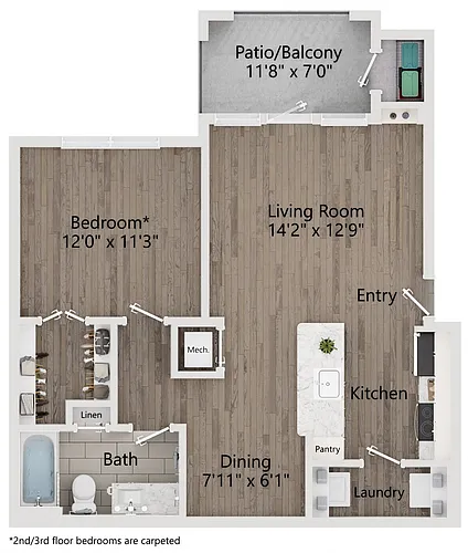 Floor plan A1