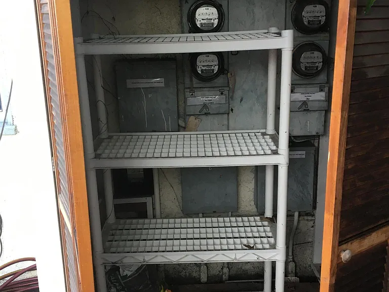 Bonus extra storage outside in private yard