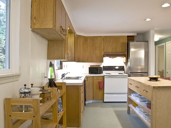Large open kitchen,