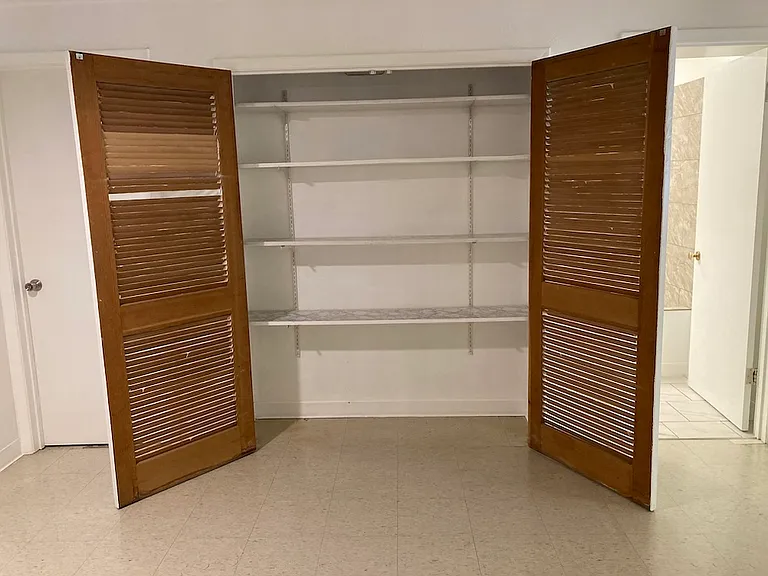 built-in closet