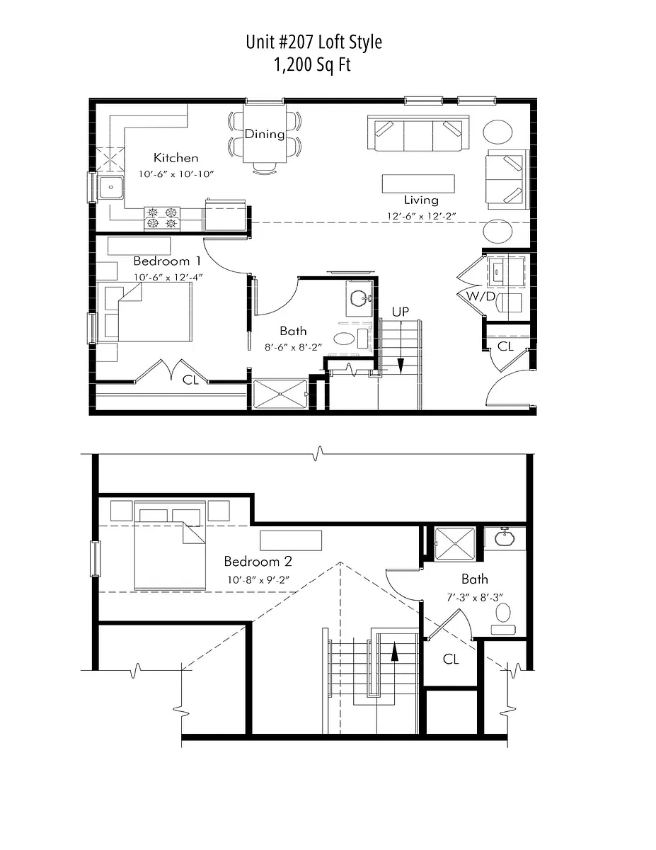 Floor plan Granary Second Floor