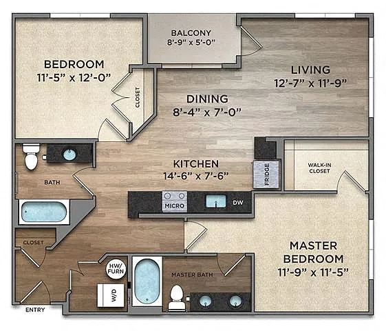 Floor plan B1-0