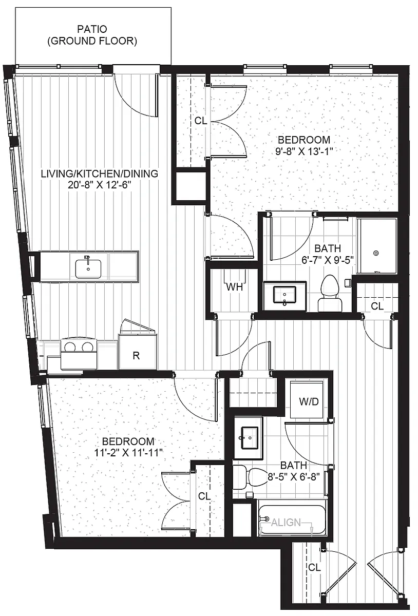 Floor plan B2I
