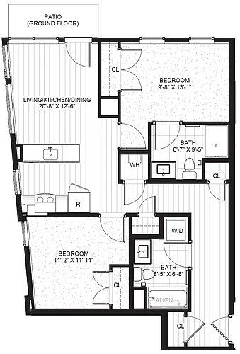 Floor plan B2I