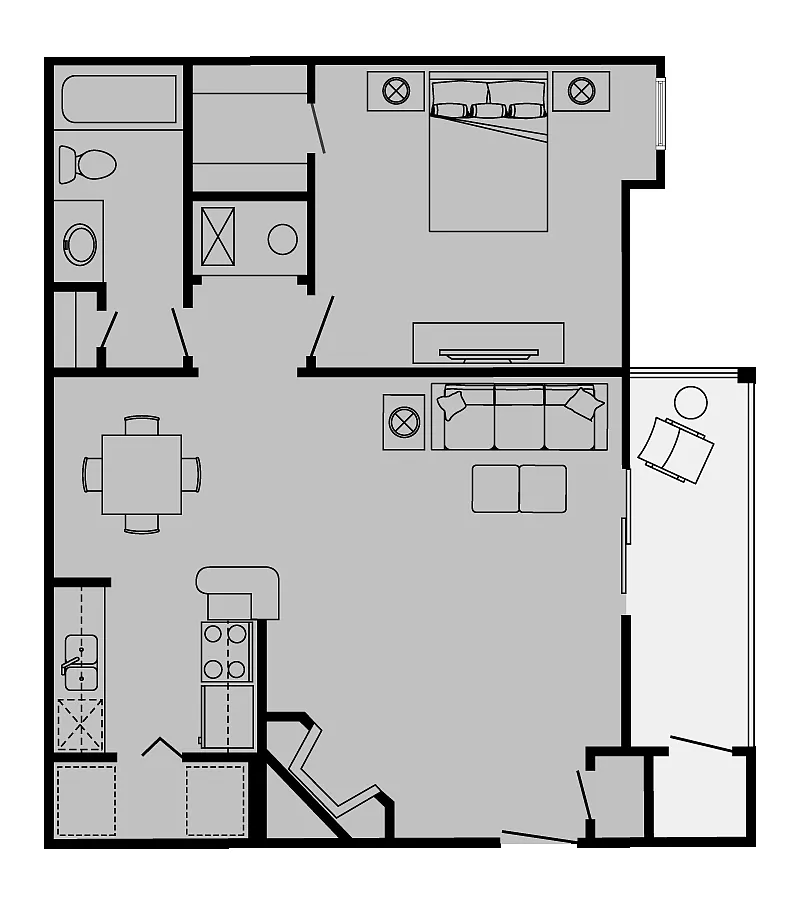 Floor plan B