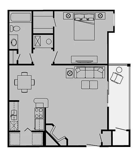 Floor plan B