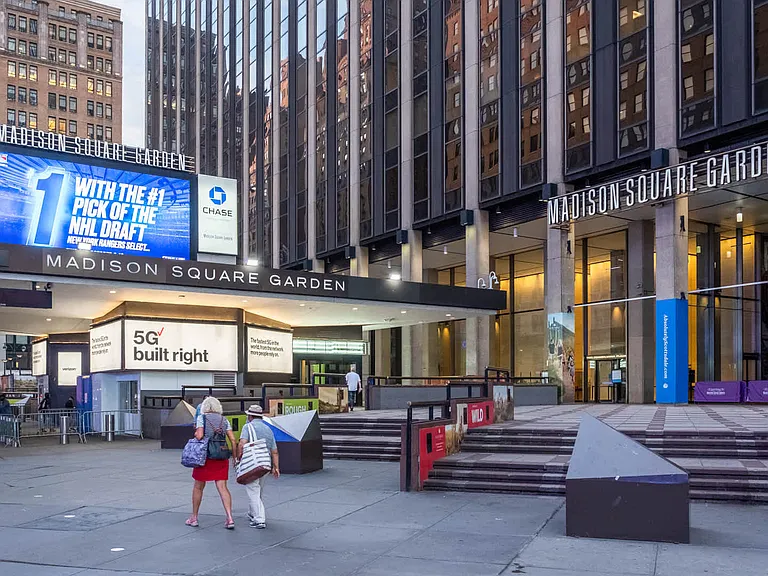 Steps away from the world-famous Madison Square Garden.