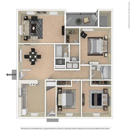 Floor plan 3 X 2