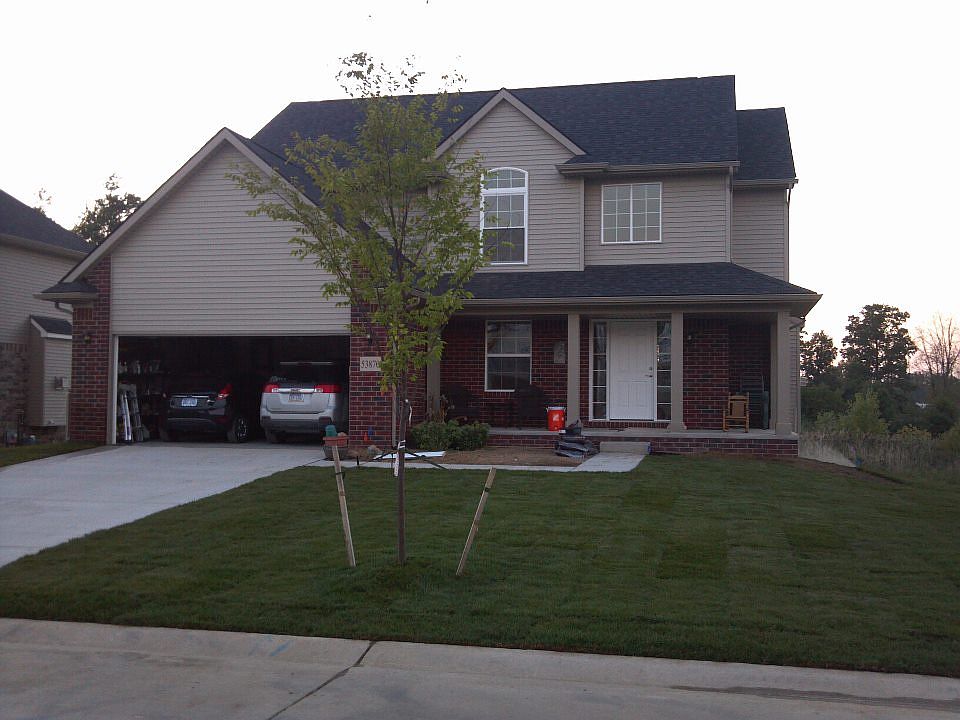 Sod just installed
