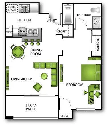 Floor plan Bermuda