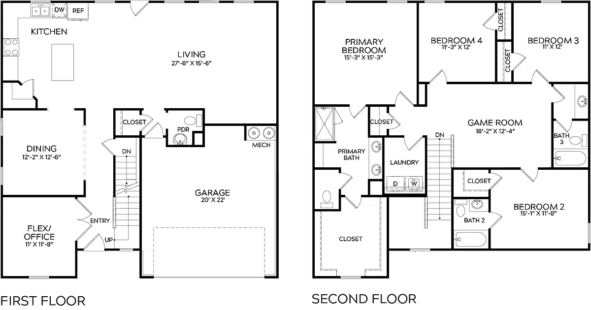 Floor plan Hastings Flex