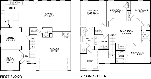 Floor plan Hastings Flex