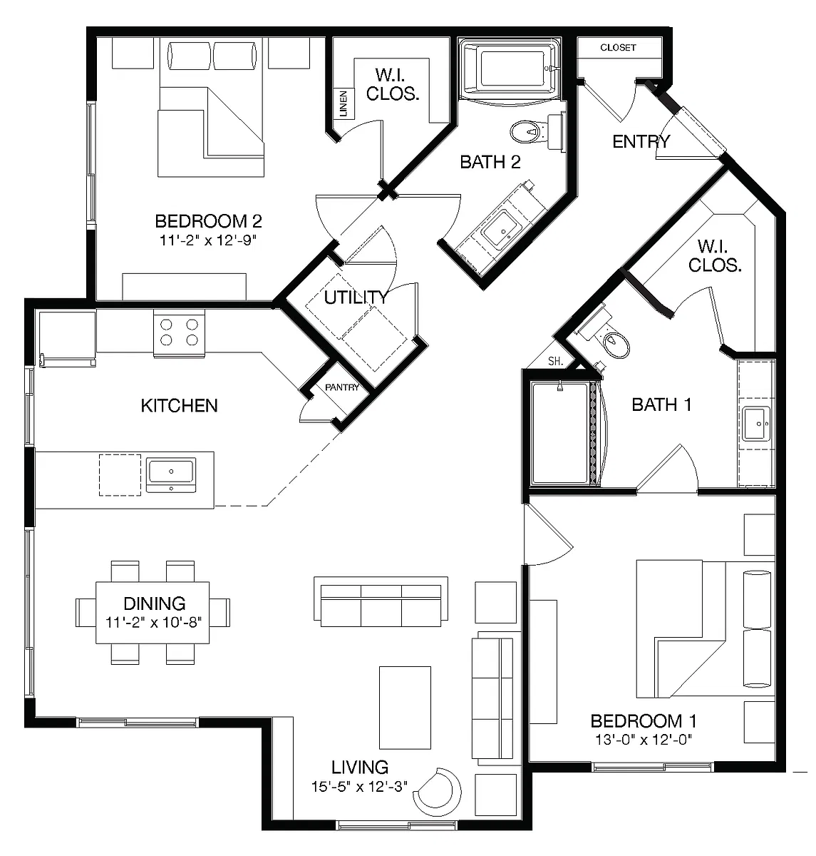Floor plan Fairweather