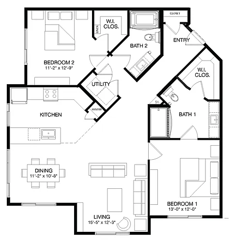 Floor plan Fairweather