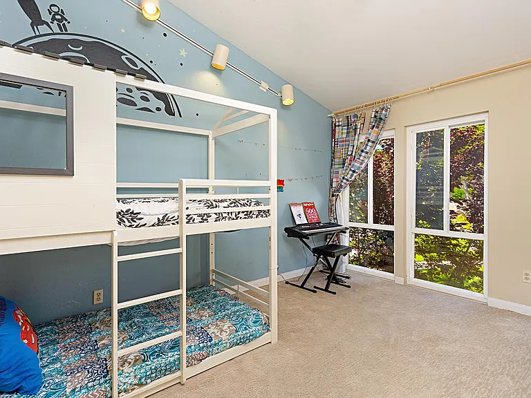 Bedroom #3 with twin over twin bunk