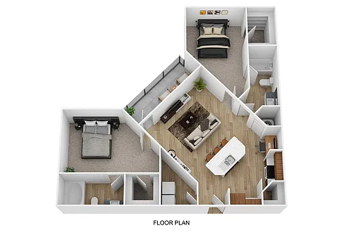 Floor plan Paris