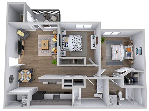 Floor plan B1